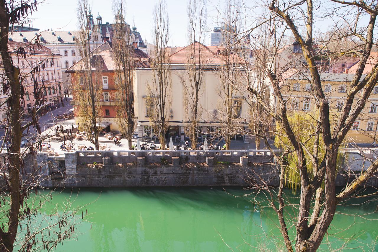 Julija&Robert'S Riverview Apartments And Rooms Любляна Екстериор снимка